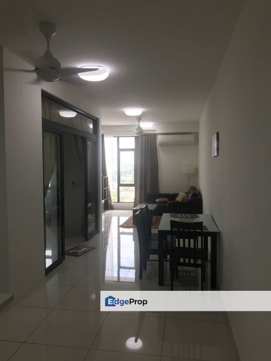 Freehold 1 room service apartment fully furniture at one terbau johor bahru, Johor, Johor Bahru