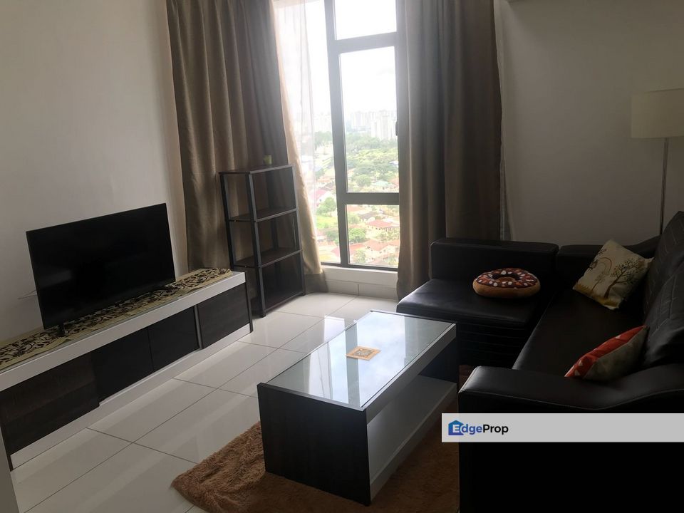 Freehold 1 room service apartment fully furniture at one terbau johor bahru, Johor, Johor Bahru