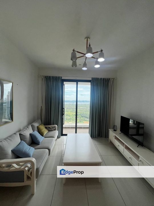 Fully furniture 2 room service apartment at elysia park medini with balcony, Johor, Nusajaya