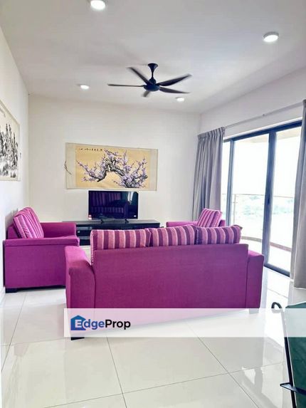 Fully furniture 3 room service apartment seaview at kings bay country garden danga bay, Johor, Johor Bahru