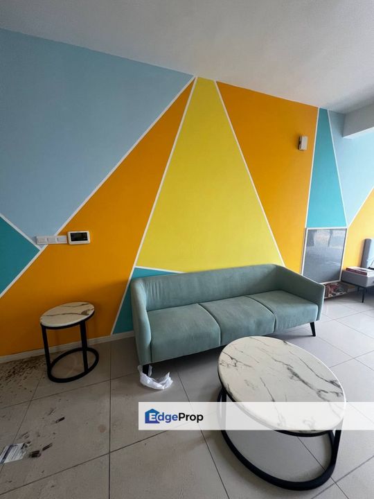 Fully furniture studio renovated mid floor at elysia park residence medini, Johor, Nusajaya