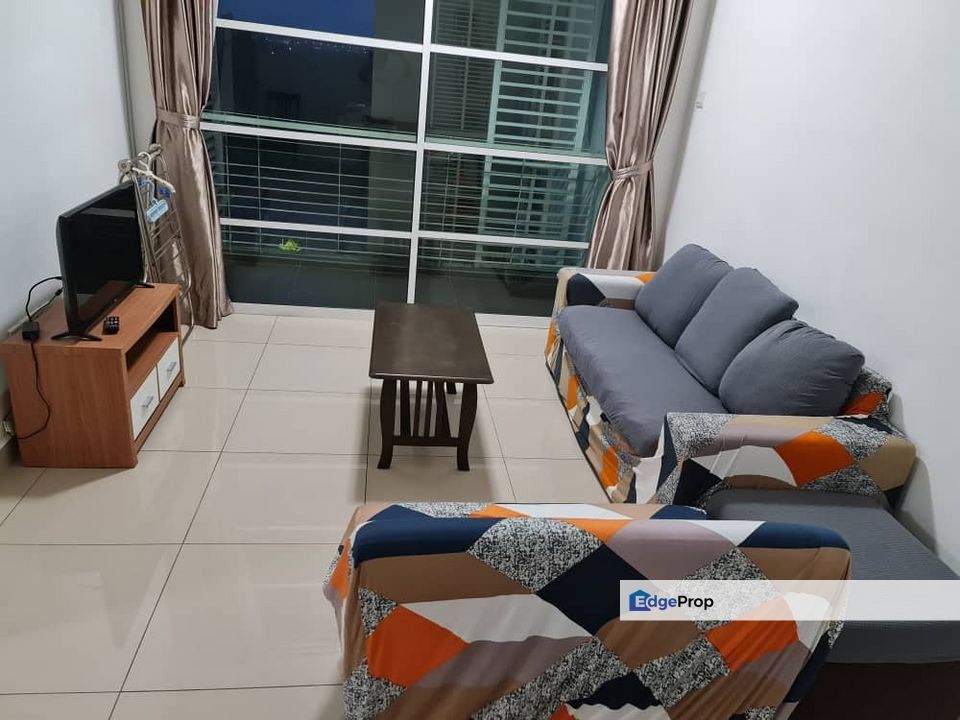 Fully furniture 3 room service apartment at horizon residence bukit indah, Johor, Bukit Indah