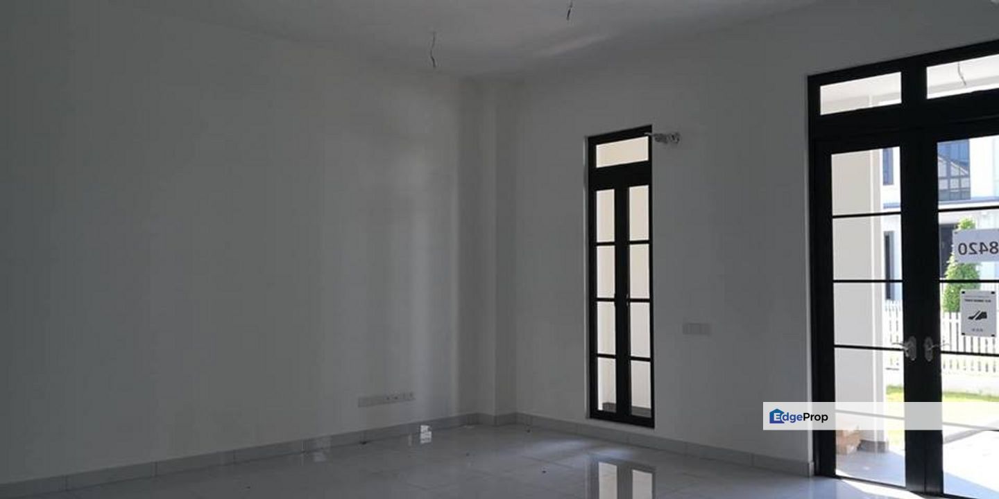 Partial furniture 2.5 storey superlink at the laeken eco botanic iskandar puteri johor, Johor, Nusajaya