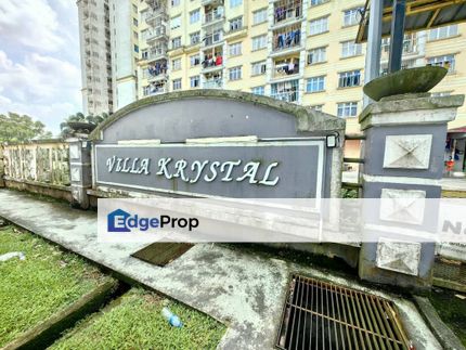 Full Loan Unit, Villa Krystal Apartment, Freehold @ Bandar Selesa Jaya Skudai Johor Bahru, Johor, Skudai