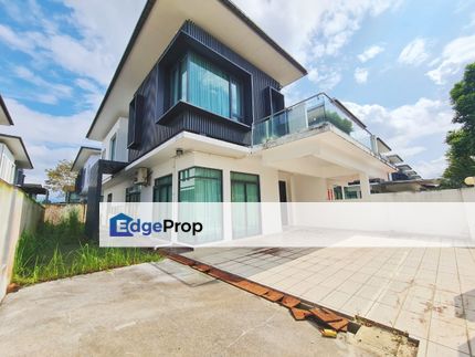 Freehold double storey semi D guarded at setia eco garden , Johor, Gelang Patah