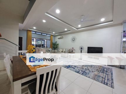 Freehold guarded renovated double storey terra at taman nusa sentral, Johor, Nusajaya