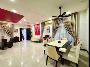 Freehold double storey semi d with guarded and renovated in kempas ...