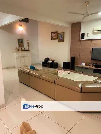 Freehold unblock view double storey renovated house in taman perling, Johor, Johor Bahru