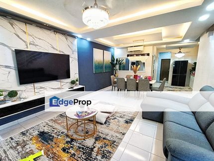 Double storey medium cost fully renovated unit in laman indah kangkar pulai, Johor, Johor Bahru