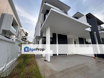 Freehold double storey cluster house unblock view and guarded at taman bukit indah iskandar puteri, Johor, Johor Bahru