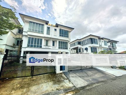 Freehold 2.5 storey terra house at impian emas skudai with guarded, Johor, Skudai