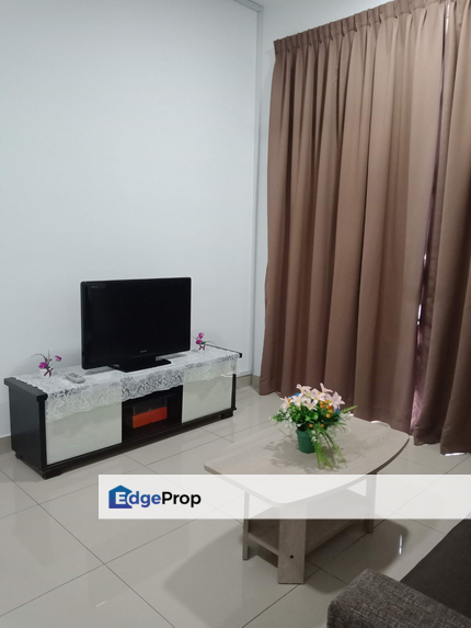 Freehold 3 room service apartment fully furniture for sales in horizon residence bukit indah, Johor, Bukit Indah