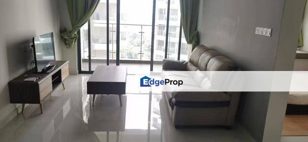 Freehold full loan 2 room service apartment at baypoint danga bay with fully furniture, Johor, Johor Bahru