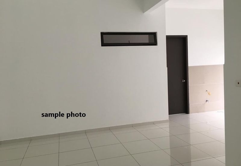 Freehold double storey cluster house guarded at the green horizon hill iskandar puteri