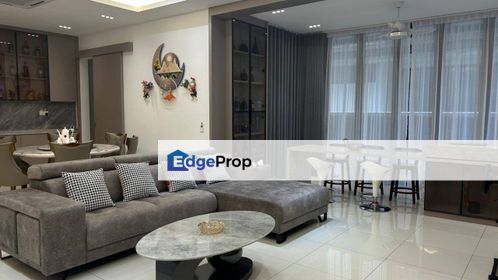 Freehold double storey cluster house renovated at eco botanic with guarded and security iskandar puteri, Johor, Nusajaya