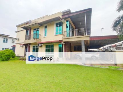 Freehold double storey corner lot renovated and guarded at taman pulai hijauan skudai, Johor, Kangkar Pulai