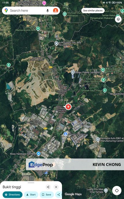 Sungai Lalang Semenyih Zoning Industry Land for Sale , Selangor, Semenyih