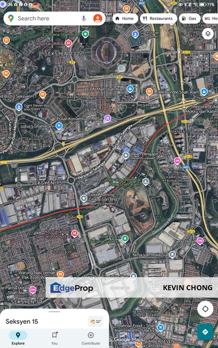 Shah Alam Seksyen Seksyen 15 Industrial Land for Sale , Selangor, Shah Alam