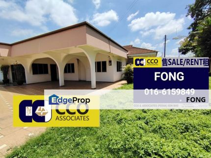 Canning Garden,Ipoh - FREEHOLD Well Maintained 1-Storey Bungalow (FOR SALE), Perak, Ipoh