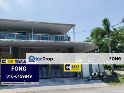 Ampang, Ipoh - Good Condition with Spacious Extra Land 2-Storey Terrace House (For Sale) , Perak, Kinta