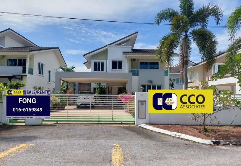 Park Lane Residences Klebang, Ipoh -  FREEHOLD Very Well Maintained & Move In Condition 2-Storey Bungalow House