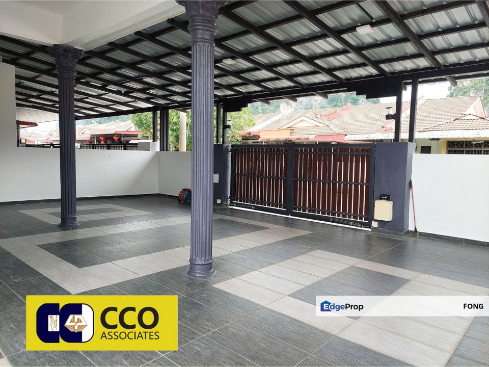 Gunung Rapat, Ipoh - Good & Move In Condition 1-Storey Terrace Intermediate Corner House (FOR SALE), Perak, Ipoh