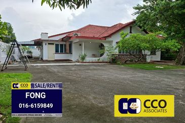 Manorama Garden Fair Park, Ipoh - FREEHOLD Well Maintained 1-Storey Bungalow House with Spacious Land  (For Sale)