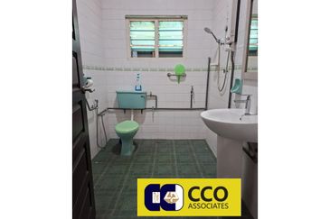 Manorama Garden Fair Park, Ipoh - FREEHOLD Well Maintained 1-Storey Bungalow House with Spacious Land  (For Sale)