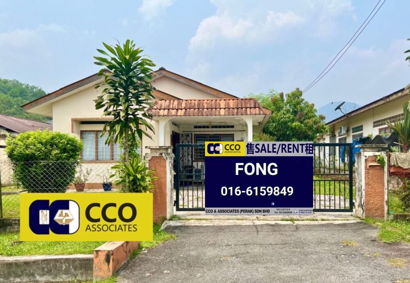 Jelapang, Ipoh - Below Market Value 1-Storey Bungalow (For Sale)