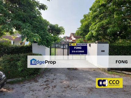Taman Victoria / Ipoh Town - Spacious Land & Well Maintained Single Storey Bungalow (For Sale), Perak, Kinta