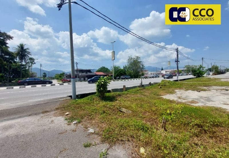 Jalan Kuala Kangsar, Ipoh - Facing Main Road Spacious 1 Acre Commercial Land (FOR RENT)