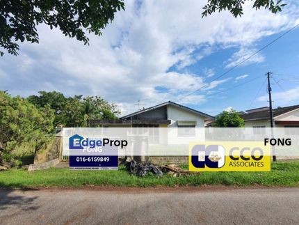 Taman Golf, Ipoh - Single Storey Bungalow with Super Spacious Land (For Sale), Perak, Ipoh
