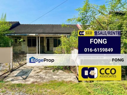 Canning Garden, Ipoh - Freehold Single Storey Terrace House (For Sale), Perak, Ipoh