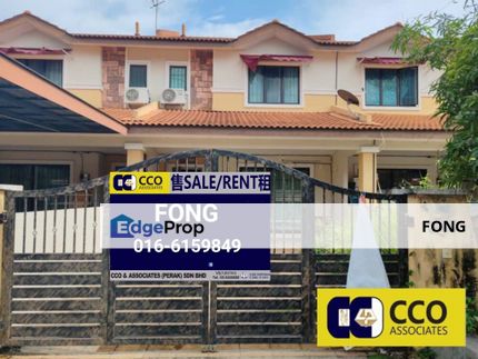 Bandar Seri Botani, Ipoh - FREEHOLD Well Maintained 2-Storey Terrace House (FOR SALE), Perak, Ipoh