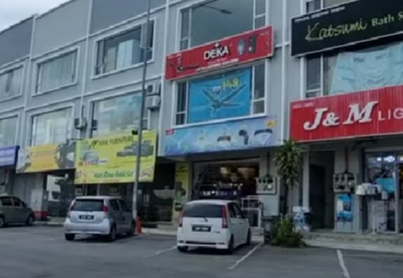 2 storey Corner shop @ Kawasan Perniagaan Wira Nilai 3 for sale