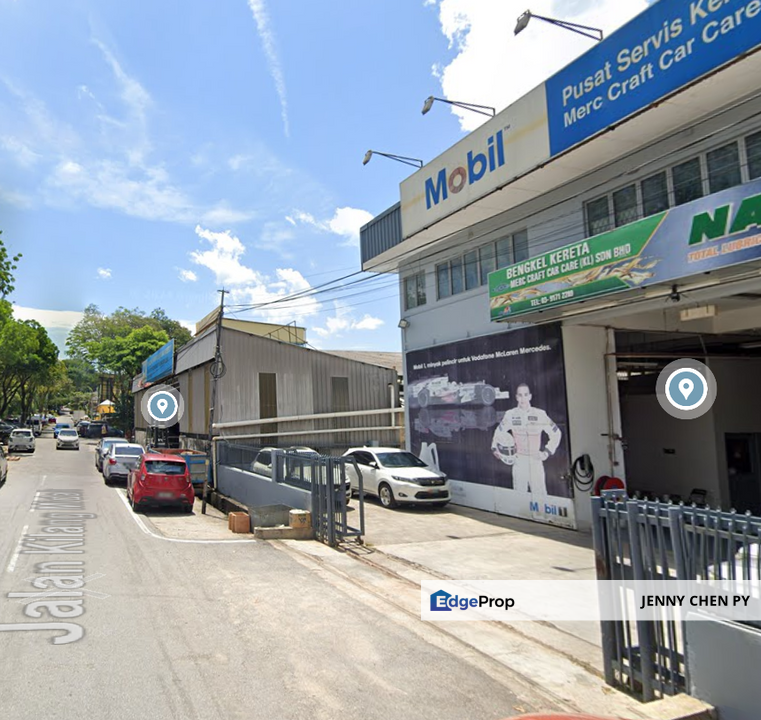 Taman Midah  4.5 storey Detached Warehouse and office For Sale, Kuala Lumpur, Cheras