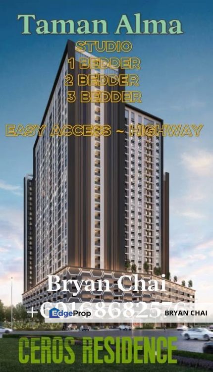 Ceros Residence Taman Alma Serviced Apartment , Johor, Johor Bahru