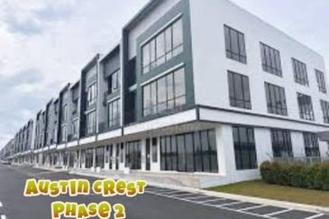 Austin Area Shoplot @ Jalan Mutiara Emas 2A, Austin Avenue, Austin Heights, Nanyang Street, Austin Crest