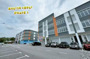 Austin Area Shoplot @ Jalan Mutiara Emas 2A, Austin Avenue, Austin Heights, Nanyang Street, Austin Crest