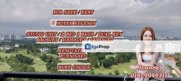 Molek Regency Serviced Residence @ Taman Molek, Johor Bahru.  Ponderosa, Ros Merah, Johor Jaya, Desa Harmoni, Kampung Melayu Pandan, Johor, Johor Bahru