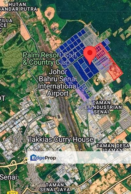 40 Acres Medium Industrial Land @ Desa Idaman, Near Taman Perindustrian Senai, Senai Industrial Park, Senai Airport, Johor, Johor, Senai