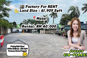 Factory @ Masai, Johor. Kota Puteri, Pasir Putih, Eco Tropics, Pasir Gudang