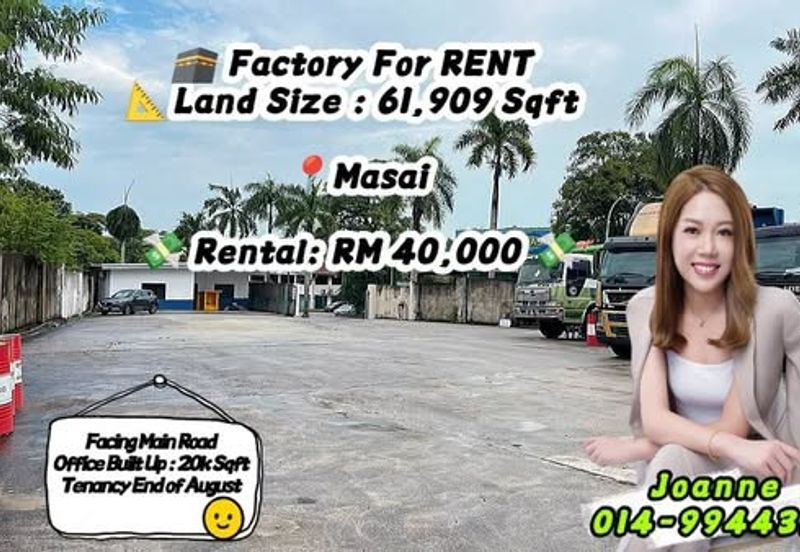 Factory @ Masai, Johor. Kota Puteri, Pasir Putih, Eco Tropics, Pasir Gudang