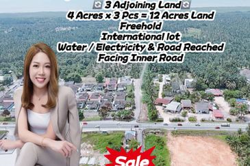 12 Acres (3 Adjoining) Agriculture Zoning Residential Land @ Pontian Api Api, Johor. Near Pontian Besar, Ayer Baloi, Pekan Nanas