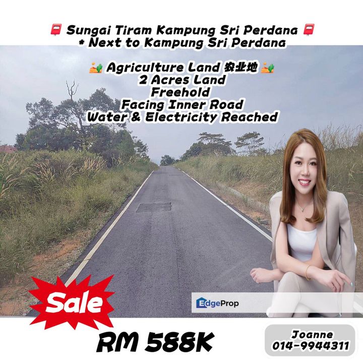 2 Acres Agriculture Land @ Sungai Tiram, Next to Kampung Sri Perdana, Ulu Tiram, Johor, Johor, Ulu Tiram