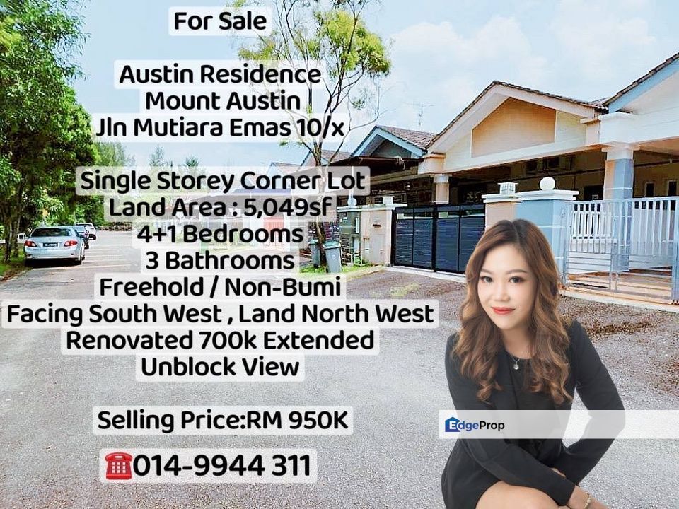 Mount Austin,Austin Residence,Bandar Dato On,Taman Daya,Desa Tebrau ...