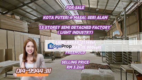 Kota Putri @ Masai, Seri Alam, Taman Rinting, Megah Ria, Johor, Masai