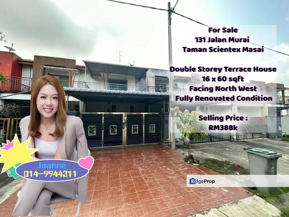 131 Jalan Murai Taman Scientex Masai Pasir Gudang Eco Tropics Seri Alam Kota Masai, Johor, Pasir Gudang