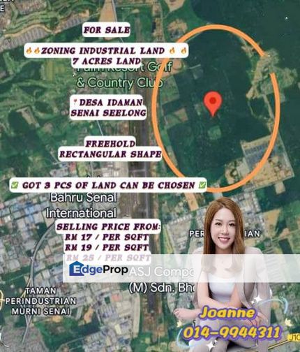 Desa Idaman, Senai, Seelong, Impian Jaya, Taman Perindustrian Murni Senai, Johor, Johor, Senai