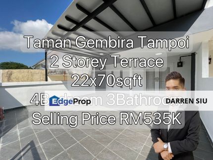 Tampoi 2 Storey Terrace Fully Renovate , Johor, Johor Bahru